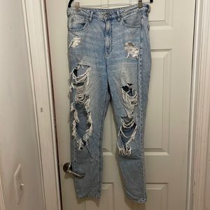 American Eagle ripped jeans